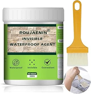Clear Waterproof Sealant, Transparent Invisible Bath Sealant, Anti-Leakage Agent Repair Waterproof Glue Adhesive Grout Sealer Coating For Repairing Bathroom Patio Roof Outdoor Indoor