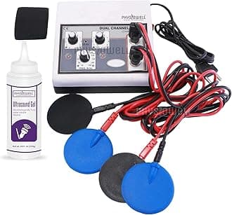 Physiowell Tens Machine for Physiotherapy Equipments Physiotherapy Machine Nerve Stimulato withr with One Year Warranty