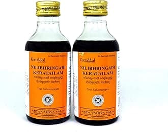 Arya Vaidya Sala Neelibringadi Kera Tailam -200 Ml (Pack of 2)