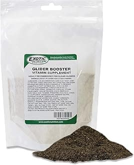Glider Booster (10 oz.) - Complete Multivitamin - Powdered Vitamin & Mineral Supplement for Pet Sugar Gliders