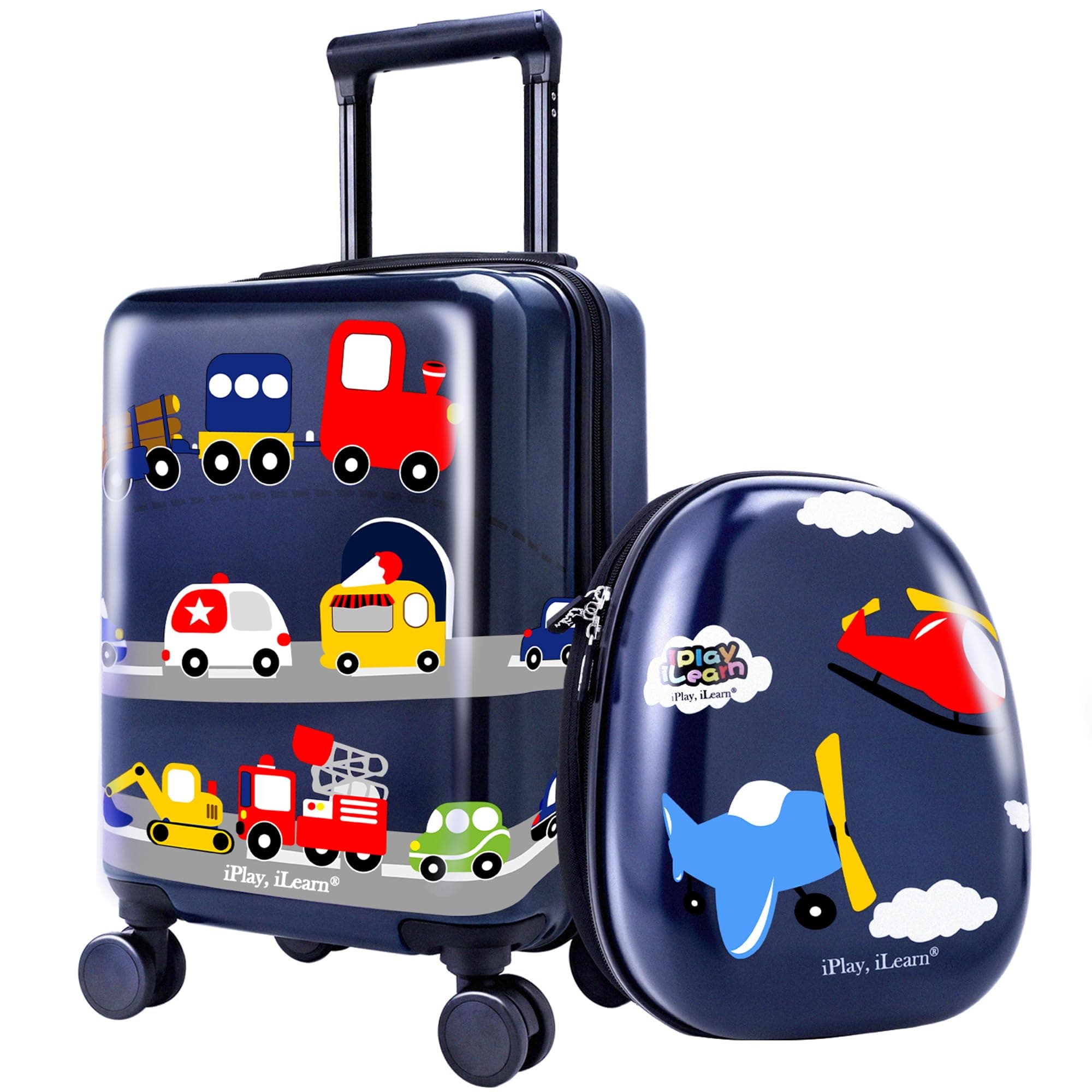 Vehicle Kids Luggage Set