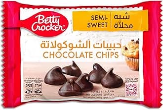 Semi-Sweet Chocolate Chips, 200 g, Rich Taste & No Artificial Colors, Ultimate Chocolate Chips for Your Deserts