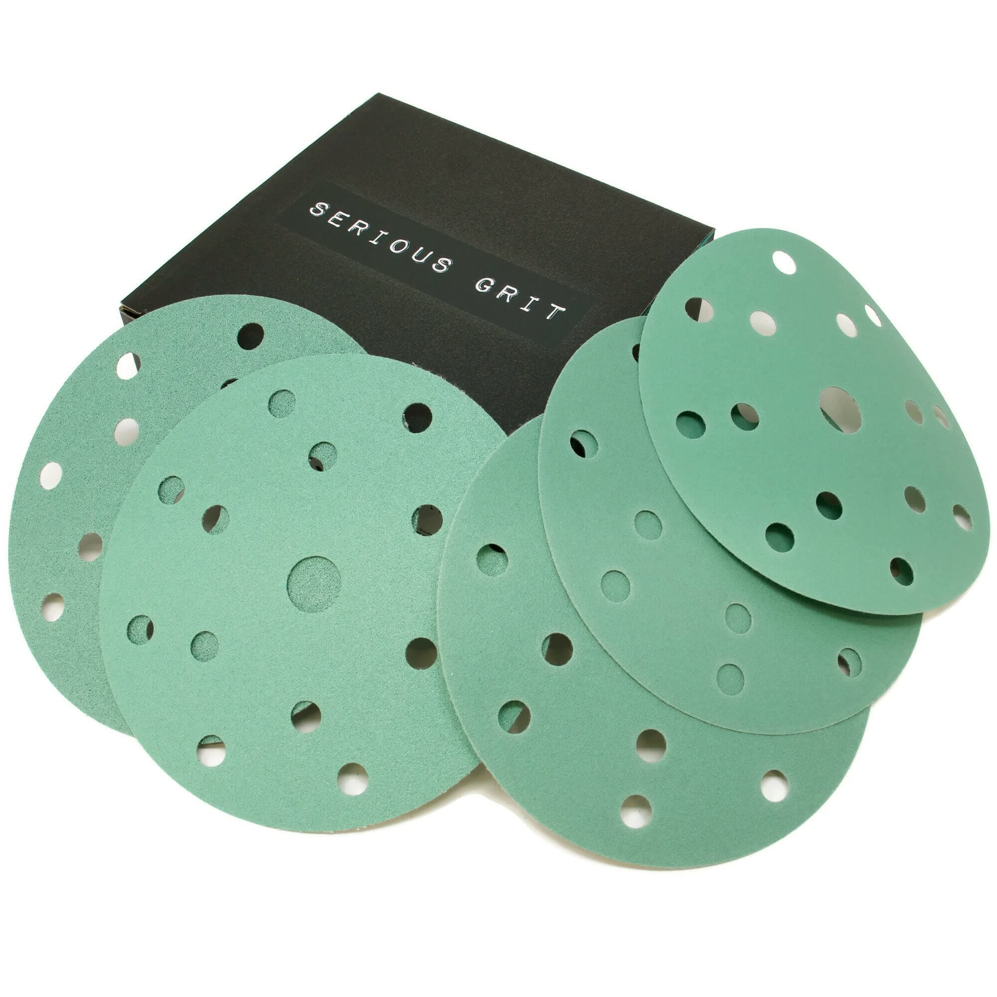 6" 15 Hole Sanding Discs