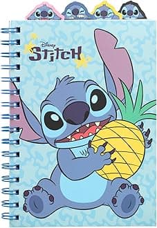 Grupo Erik Bullet Journal Dotted A5 Disney Stitch Soft Cover Notepad A5 Notebook A5 Diary for Adults and Children - Officially Licensed Disney Merchandise