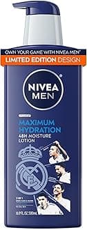Nivea For Men Maximum Hydration Nourishing Lotion for Dry Skin 16.9 Ounce