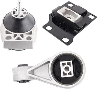Engine Motor and Transmission Mount Kit Compatible with Focus 2000-2004 2.0L DOHC 3-Piece Set A3003 A2986 A2938