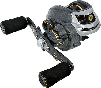 FISHDROPS Baitcasting Reels, 17+1BB Magnetic/Centrifugal Brake Systems Baitcaster Reel, High-Speed Gear Ratio 7.0 Ultra Smooth Low Profile Baitcast Fishing Reel