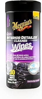 Meguiar's G13600EU Quik Interior Detailer Cleaning Wipes (tub of 30)