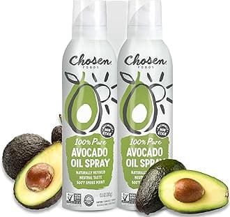 Chosen Foods 100% Pure Avocado Oil Spray 13.5oz, 2 Pack