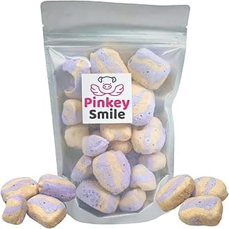 Berry Crumble Flavored Freeze-Dried Taffy 2 oz – Crunchy & Airy Snack – Bite-Size Pieces – Ships in Box – Bold Taste & Light Texture