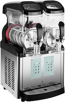 Royal Catering Slush Maker Machine RCSL 2/6ICE S (2 x 8 L, 450 W, Temperature range -7 to 7 °C, BPA-free)