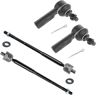 TRQ Steering Tie Rod End Inner Outer LH RH Set of 4 for Scion XA XB Toyota Echo