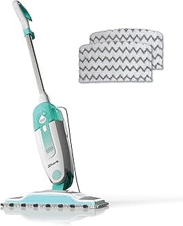 Shark S1000 Steam Mop, White/Seafoam