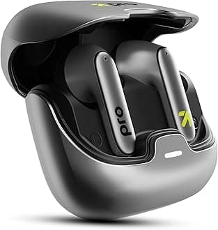 Boult Audio Z40 Pro with 100H Playtime, Quad Mic ENC, 45ms Low Latency Gaming, Premium Rubber Grip Case, 13mm Bass Drivers, Made in India TWS Bluetooth 5.3 Truly Wireless in Ear Earbuds (Metal)