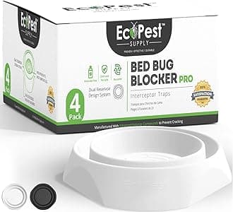 Bed Bug Interceptors – 4 Pack | Bed Bug Blocker (Pro) Interceptor Traps