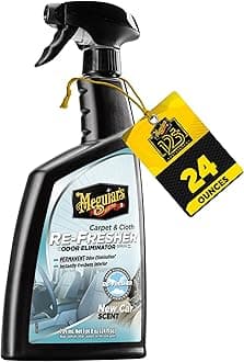 Carpet and Cloth Re-Fresher Odor Eliminator Spray, Car Air Freshener, Fights Odors and Freshens Fabrics in your Car, Easy to Use Trigger Spray, 24 Oz