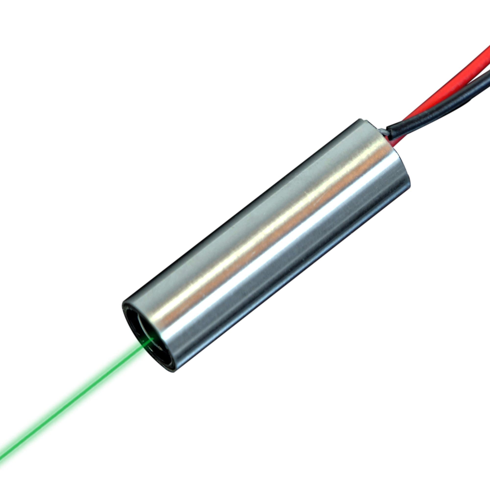 Direct Green Dot Laser Module VLM-520-52 LPT (Non-DPSS Green Dot Laser module: operating temperature range : -4 °F ~ 140 °F)
