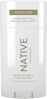 Sensitive Native Sandalwood & Shea Butter Aluminum Free Deodorant, 2.65 oz