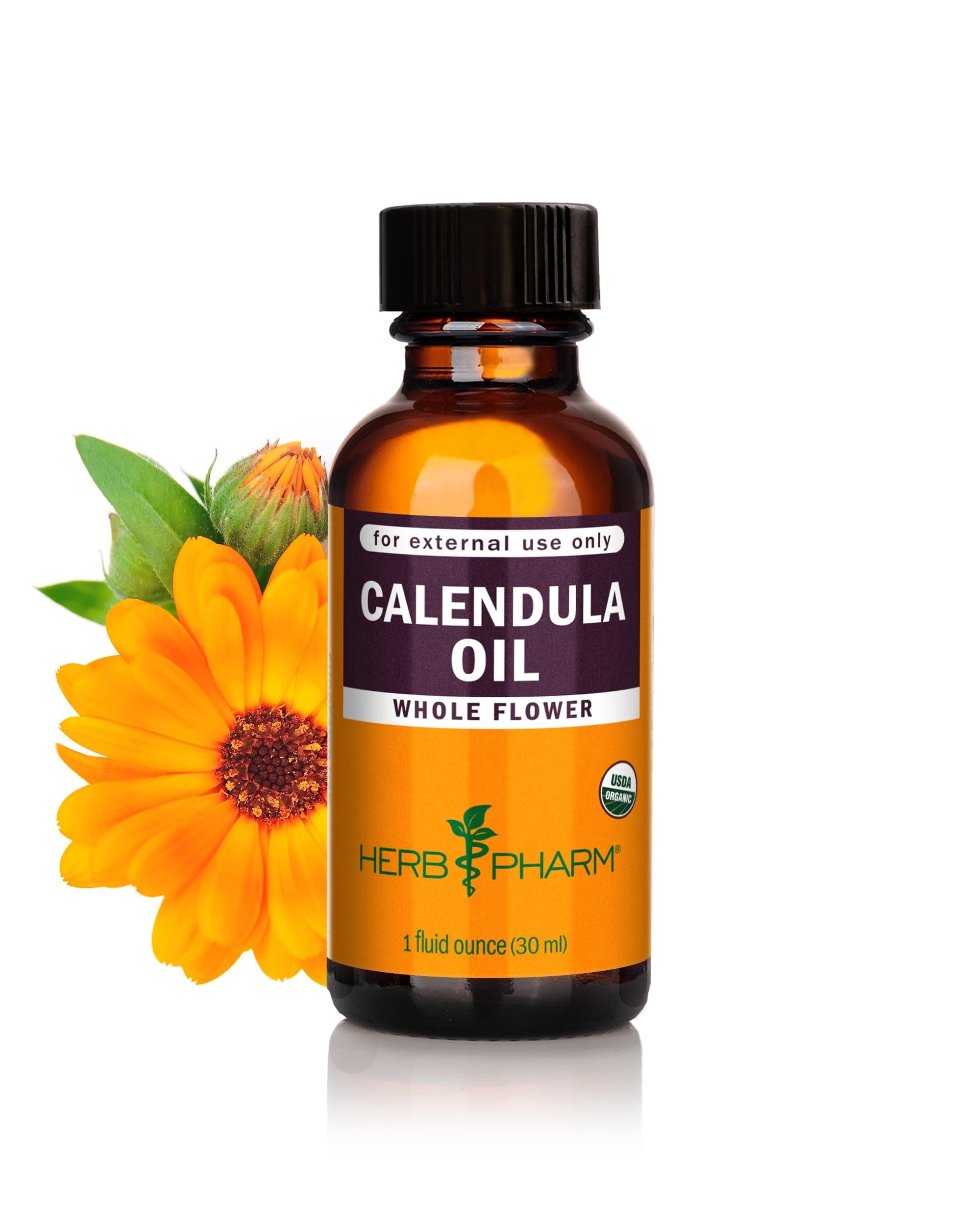 Herb Pharm Calendula Oil, 1 Oz