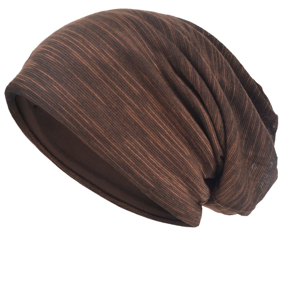 Men Slouch Hollow Beanie Thin Summer Cap Skullcap