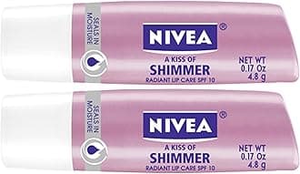Nivea Lip Care A Kiss of Shimmer Lip Care Stick - Pearly Shimmer - 2 pk