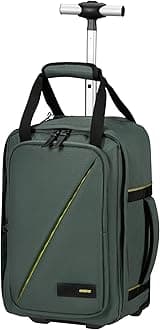Take2Cabin - easyJet Cabin Bag 36 x 20 x 45 cm, 38 L, 0.80 kg, Hand Luggage, Airplane Backpack M Underseater, Green (Dark Forest), 40 x 25 x 20 cm (Wheeled), Ryanair Cabin Bag on