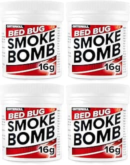 15g Bed Bug Smoke Bomb Fogger Fumigator | Kills Bedbugs | Professional Strength Product (4)