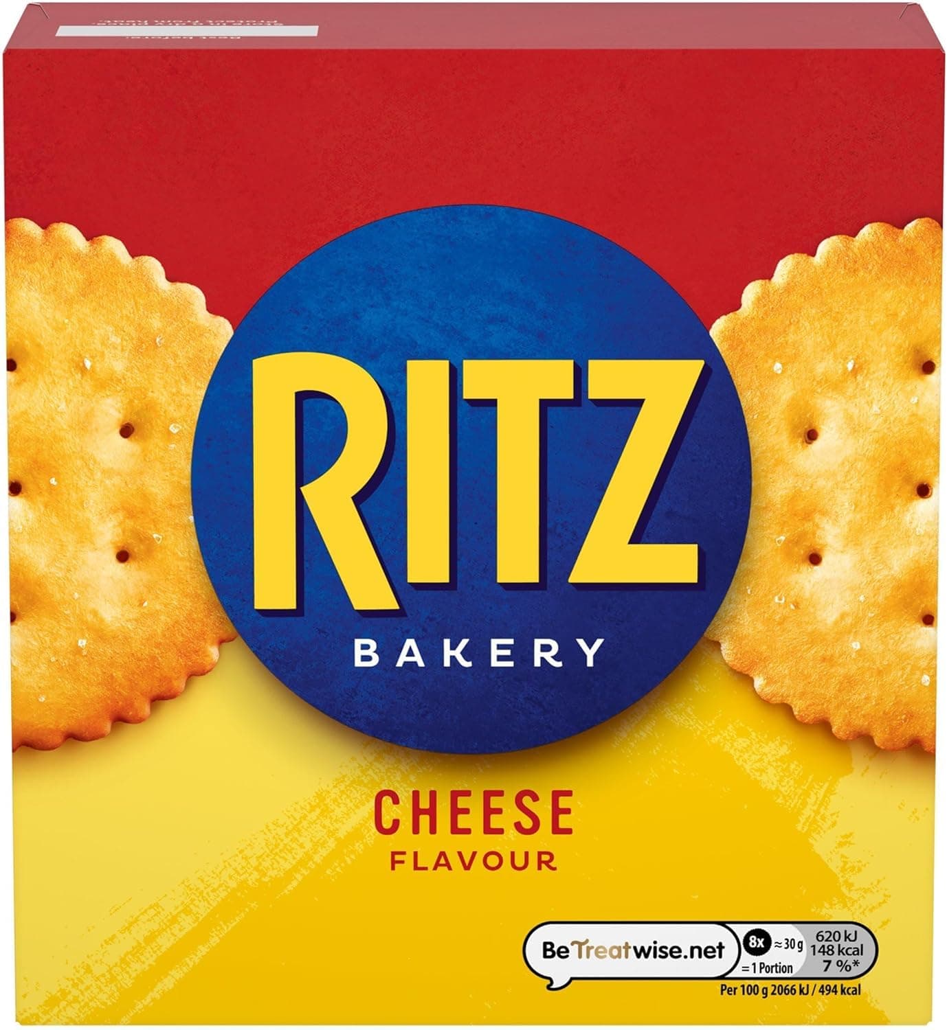Cheese Cracker Box, Classic Savoury Crackers Perfect For Any Snacking Occasion, 140 g (Pack of 1)