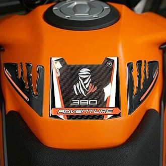 labelbike - 3D Sticker Motorcycle Tank Pad Protection and Decoration in Resin compatible with KTM 390 adventure
