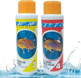 Jainsons Pet Products Aquadene Aquarium Fish Care Special Freshwater and Saltwater Effective Treatment for Fish Tank (200 ML, GILL, Fungus, Parasite, General AID)