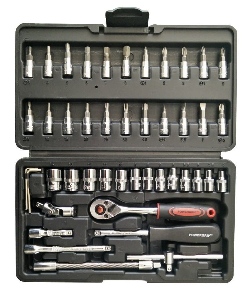 PG-1246 46 pcs 1/4" Socket Set