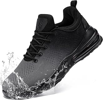 LARNMERNLARNMERN Mens Non Slip Work Shoes Slip On Water Resistant Walking Sneakers Zapatos Trabajo Waterproof Food Service Chef Kitchen