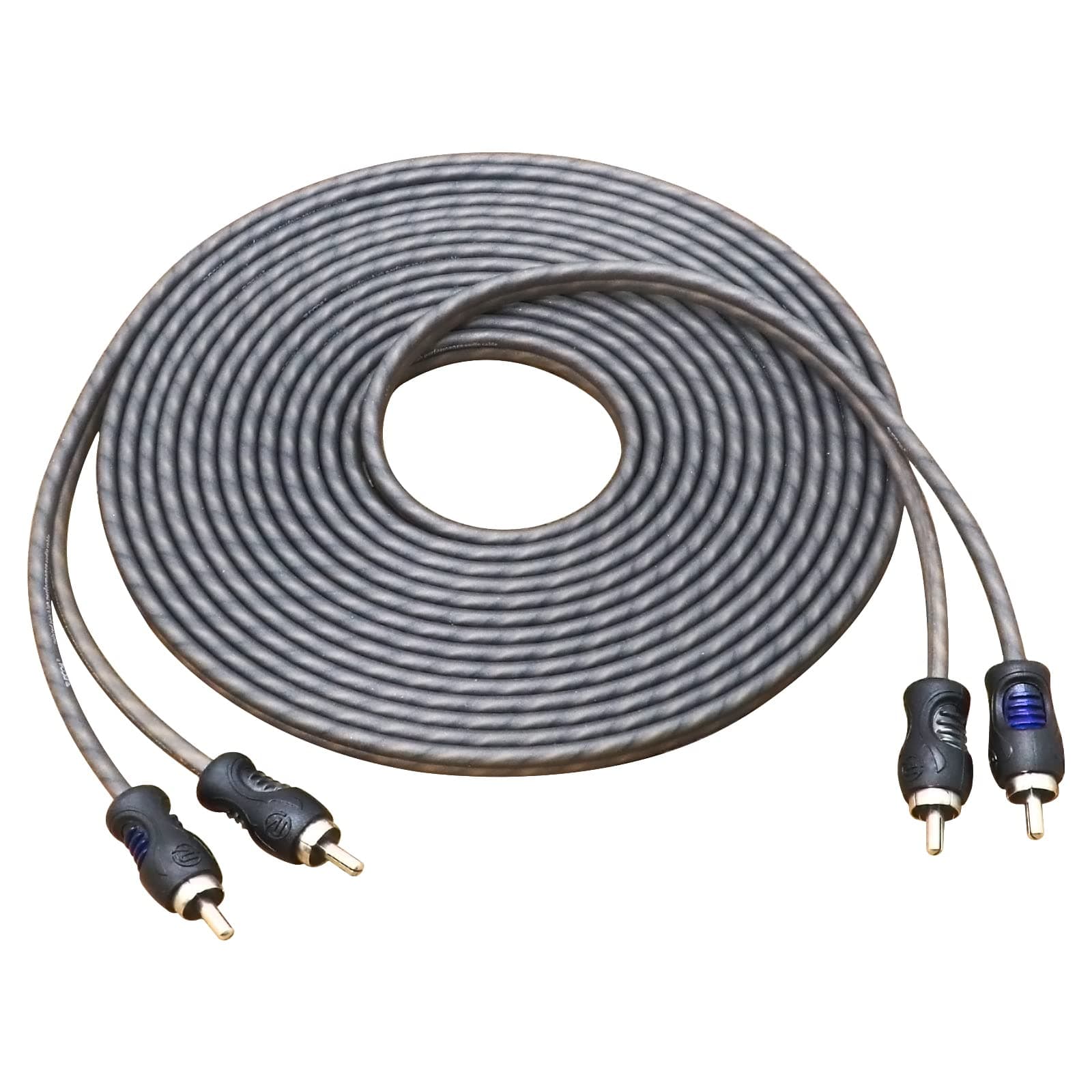 RCI220 100% Oxygen Free Copper 20ft 2-Channel RCA Audio Cable, Twisted Pair with Noise Reduction