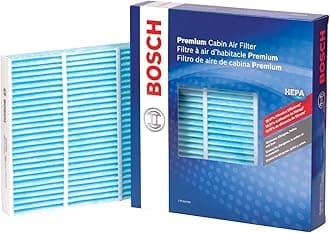 BOSCH 6034C HEPA Cabin Air Filter - Compatible with Select Hyundai Accent, Elantra, Elantra Coupe, Elantra GT, Tucson; Kia Forte, Forte Koup, Forte5