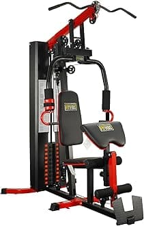 Fitvids Home Gym, Multifunctional Workout Equipment with Leg Press, Exercise Equipment for Home with Pulley System, Home Gym Equipment for Full Body Strength Training