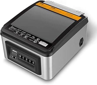 Wevac 12-Inch Chamber Vacuum Sealer CV12 – Heavy-Duty for Juicy Foods (Meat, Soup, Sauce), 12” Seal Bar, Leak-Proof, Commercial-Grade, Compact Design for Home & Kitchen