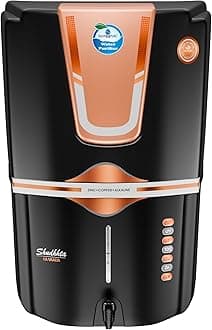 - AQUA D PURE Zinc RO Water Purifier with Bio Copper and Alkaline Filter Technology Purification, UV, UF and TDS Controller | 12Litre | Fully Automatic Function and Best For Home and Office