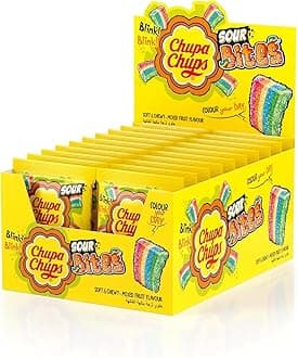Chupa Chups Sour Bites Jelly Candy, 24 gm (Pack Of 20)