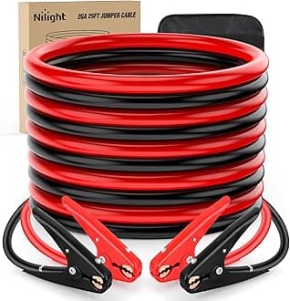 Nilight 2800A CCA 800A Jump Leads Jump Leads Jump Leads Jump Leads Jump Leads Emergency Leads for Van RV Van SUV