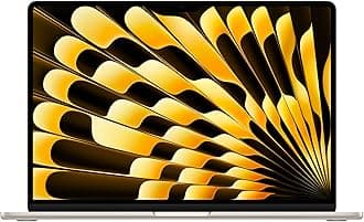 2025 Apple MacBook Air with Apple M4 Chip (15-inch, 24GB RAM, 512GB SSD Storage) (QWERTY English) Starlight (Renewed)