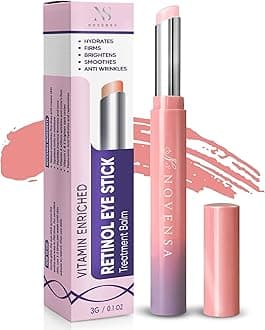 Eye Bag Remover, Under Eye Dark Circle Remover with Retinol & Caffeine, Under Eye Brightener, Anti Aging Eye Tightening Cream to Repair Wrinkles and Fine Lines