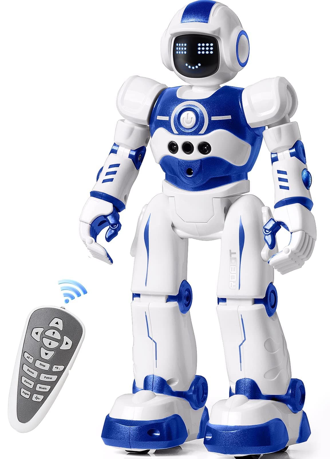 - Robot Toys for Kids,Programmable Remote Control Smart Walking Dancing Robot Toy with Gesture & Sensing for Age 4 5 6 7 8 9 10 Year Old Boys for Birthday Present
