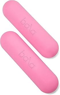 Bala Bars Dumbbell Set for Women & Men, 3lb Dumbbells - Set of 2 Bars Designed for Walking, Strength Training, HIIT, Boxing & Aerobics - Dumbbell Weights for Working Out at Home