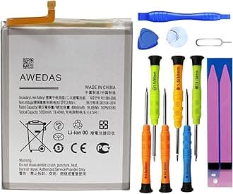 Replacement Battery for A53 5G Compatible for Samsung Galaxy A53 5G SM-A536 SM-A536U SM-A536U1 SM-A5360 SM-A536B SM-A536W SM-A536N SM-S536DL Replacement Battery with Tool Kits