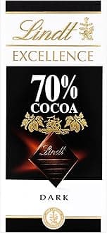 Lindt Excellence 70% Cocoa Extra Fine Dark Chocolate 100Gram
