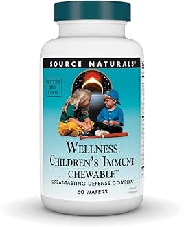 Wellness Children's Immune Chewable, Great-Tasting Defense Complex,  - 60 Wafers