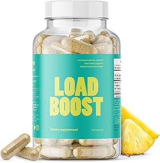Load Boost - Semen Volume, Sperm Health, & Men's Fertility - 120 Capsules (1 Month Supply)