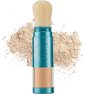 Brush-On Sunscreen Mineral Powder for Sensitive Skin