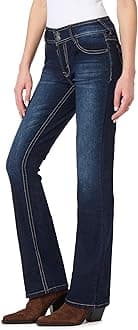 Wallflower Women's Luscious Curvy Bootcut Jeans