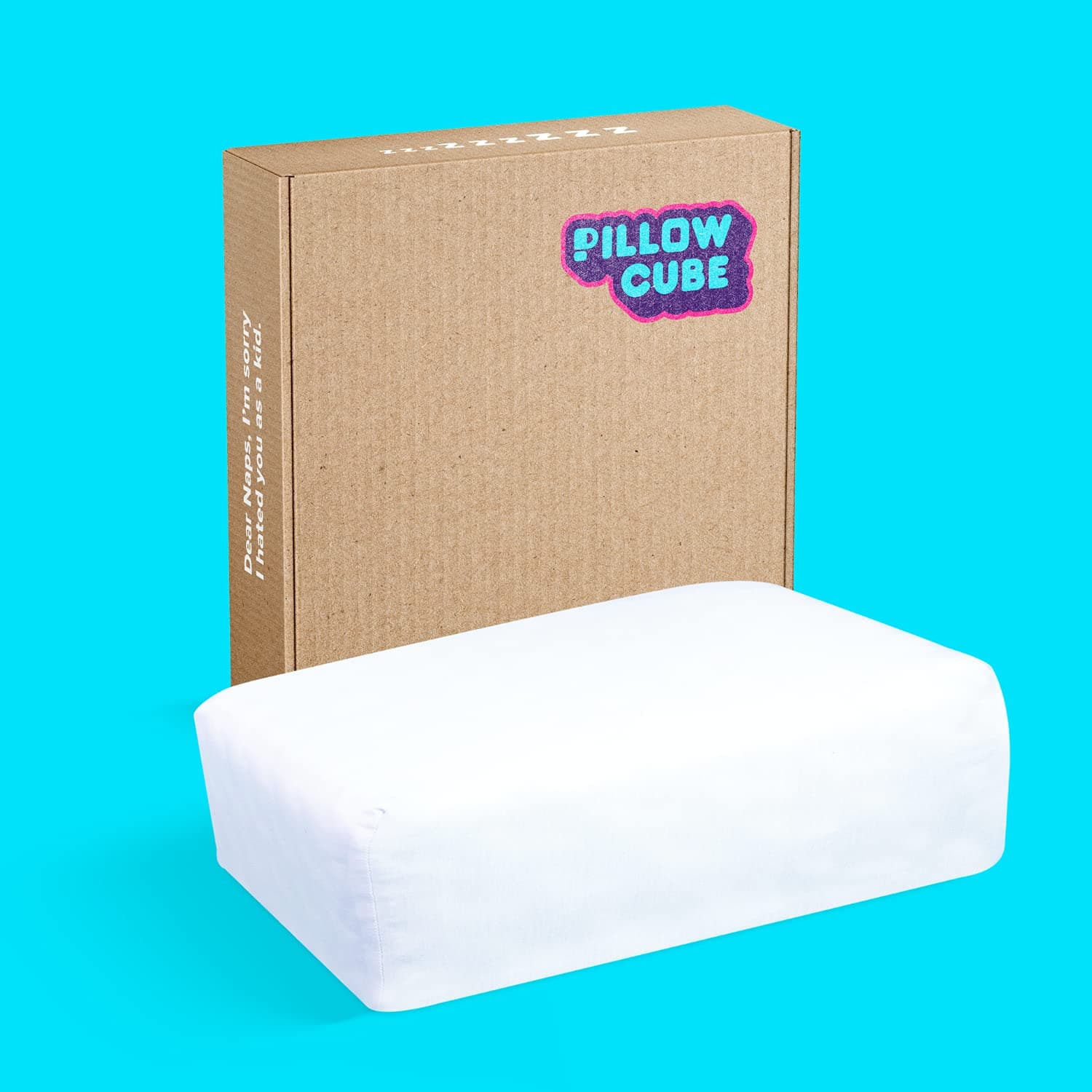 Pillow Cube Side Cube Pro - Xtra Thick (6") - Bed Pillows for Sleeping On Your Side, Cooling Memory Foam Pillows Support Head and Neck for Pain Relief, King, Queen, Twin, CPAP 12"x24"x6"